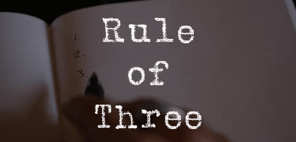 The Rule of three