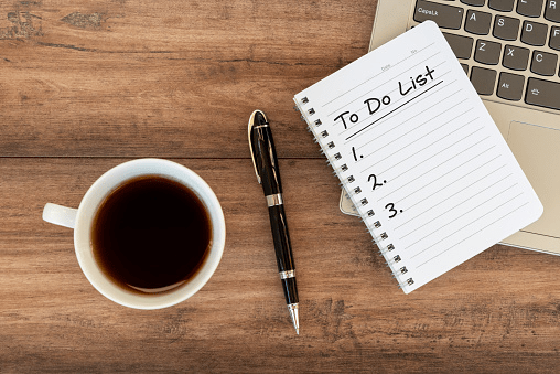 Use To-Do Lists To Break Your Task Into Smaller Steps