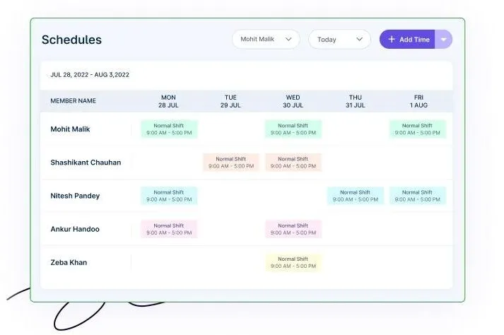 tracking holiday pay