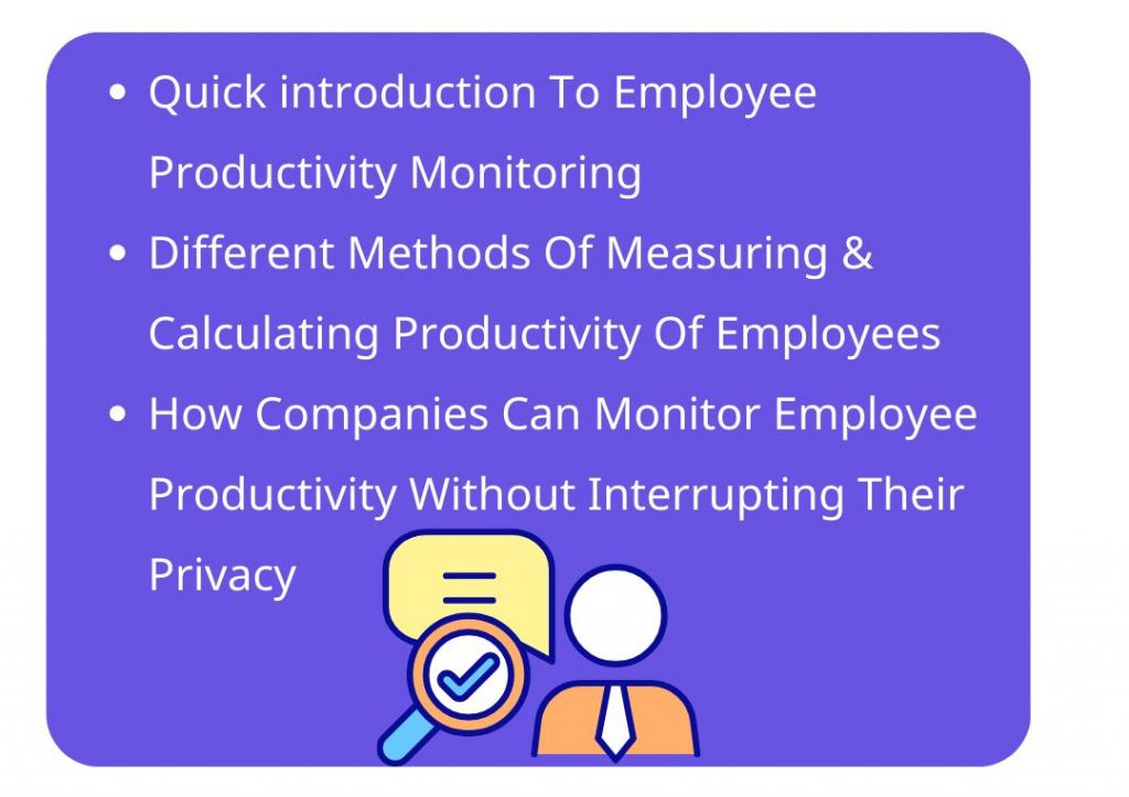 productivity monitoring