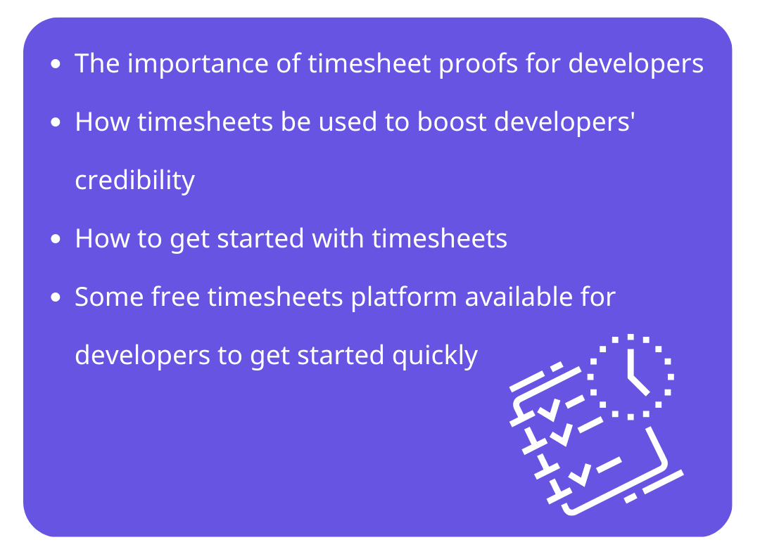 By tracking the time spent on each task, developers (1)