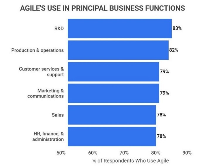 Agile use in Principal business function