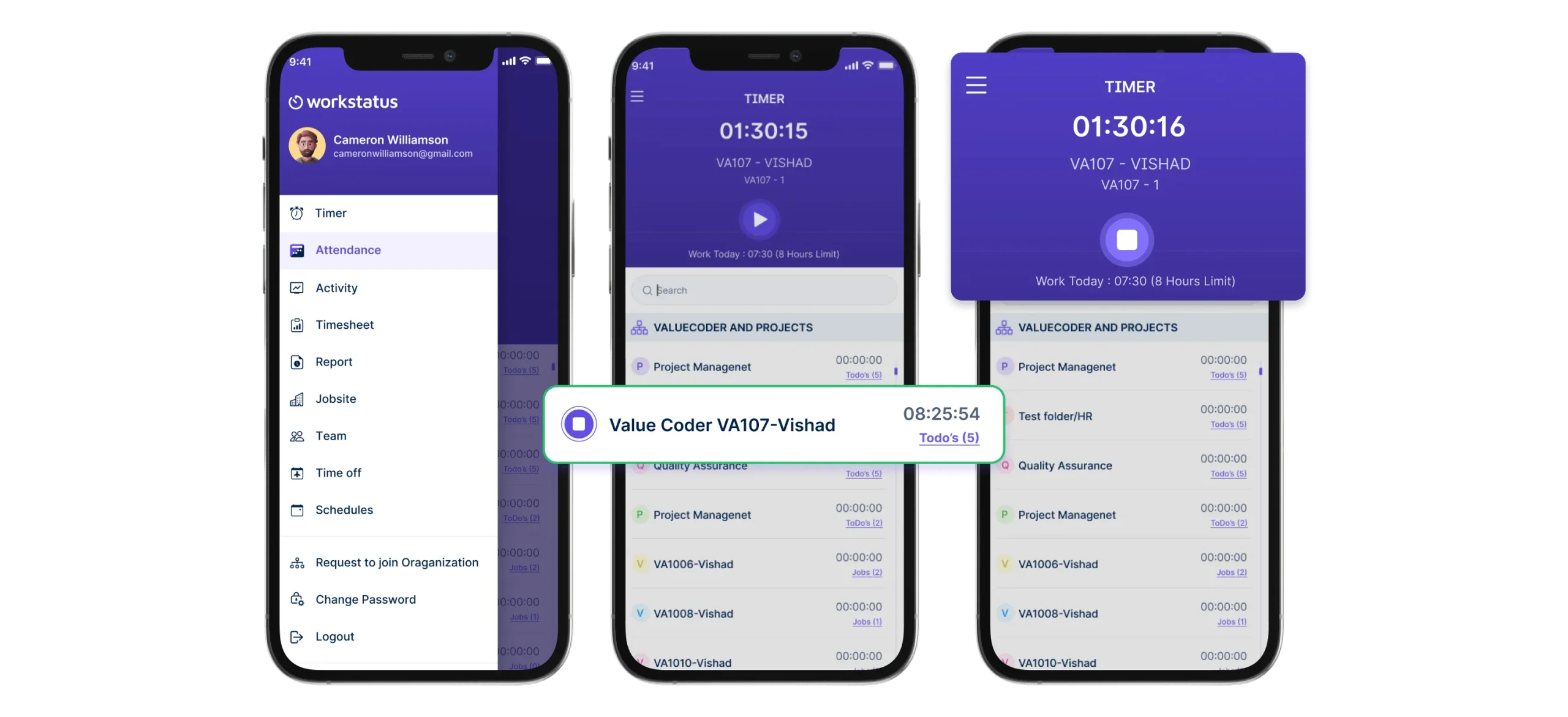 Geofencing - Workstatus