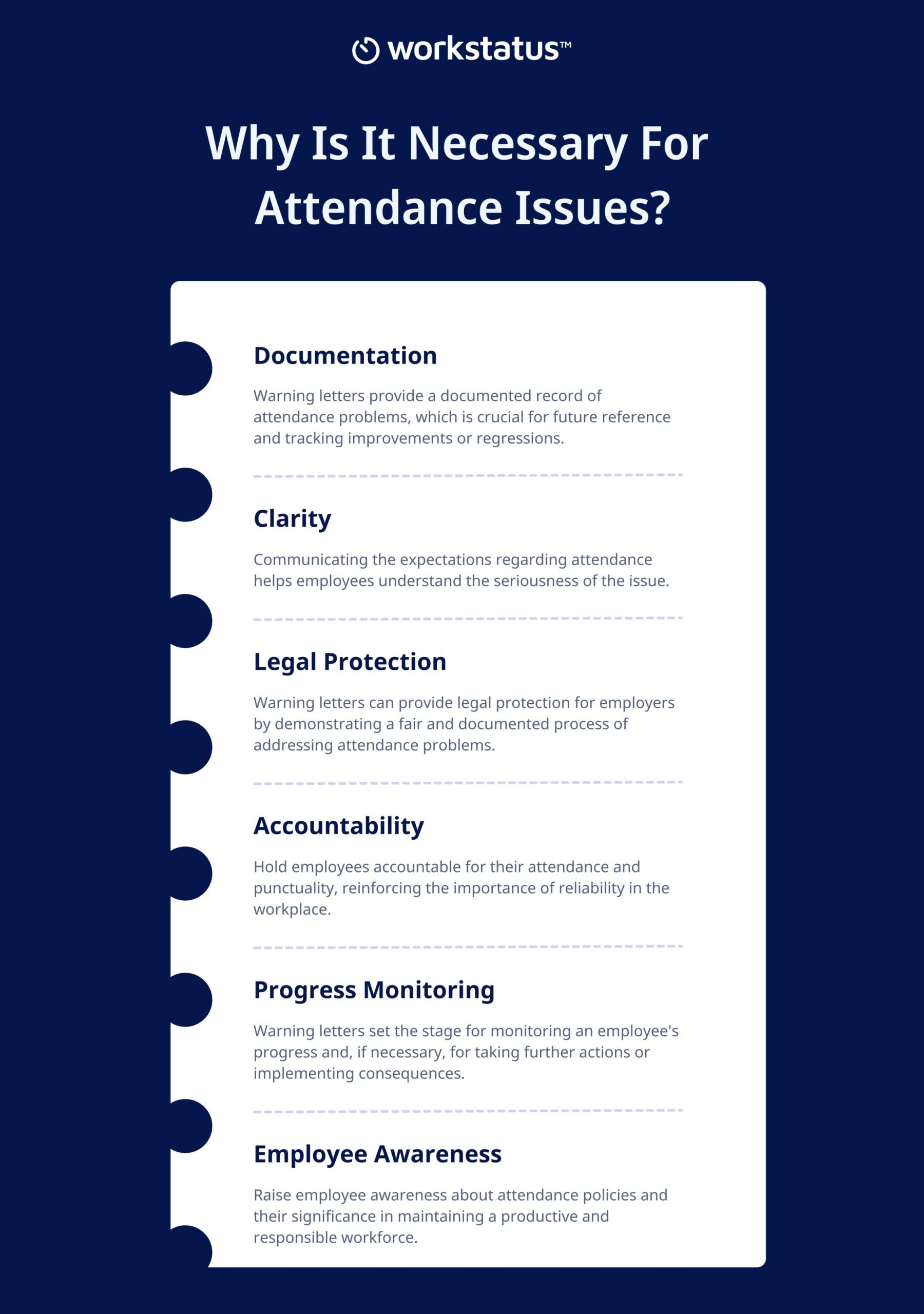 Why Is It Necessary For Attendance Issues?
