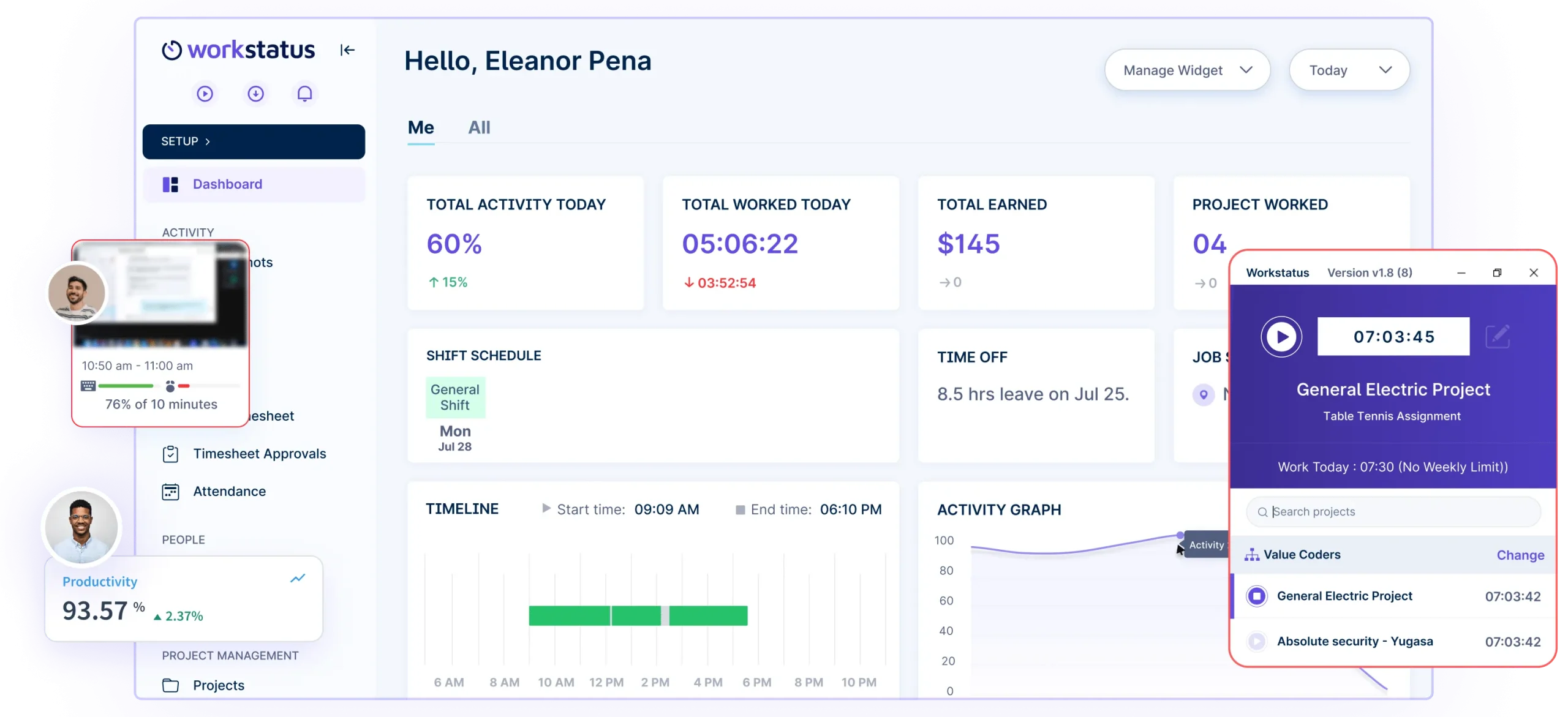 Customizable Dashboard
