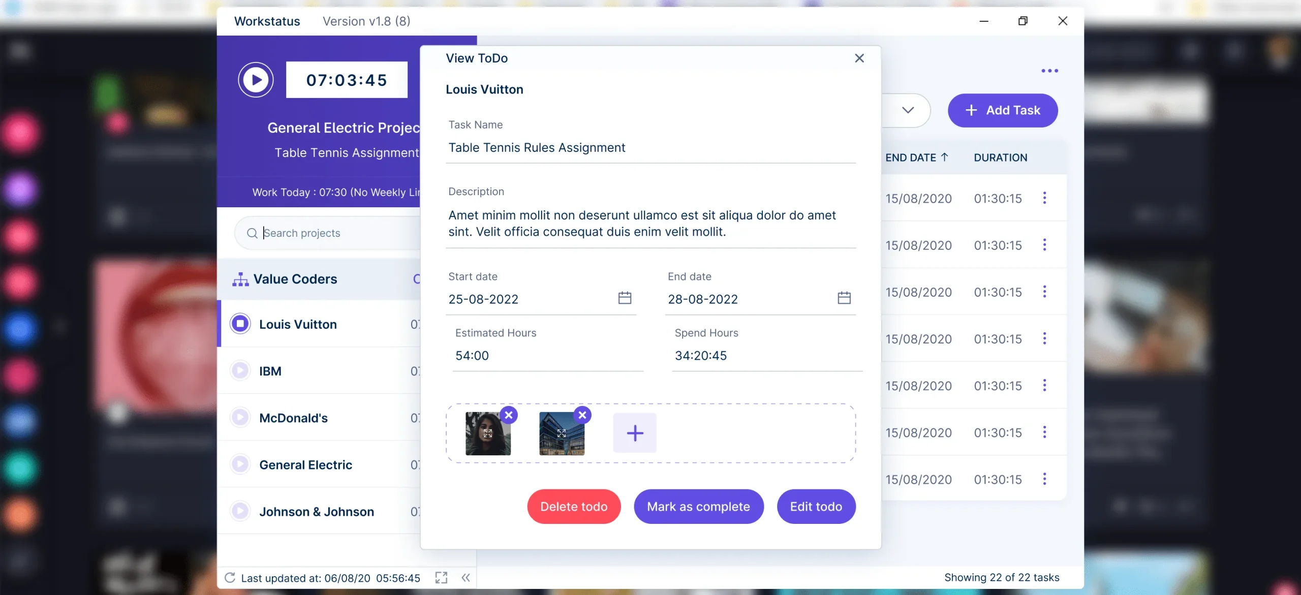 Streamlined Task Management