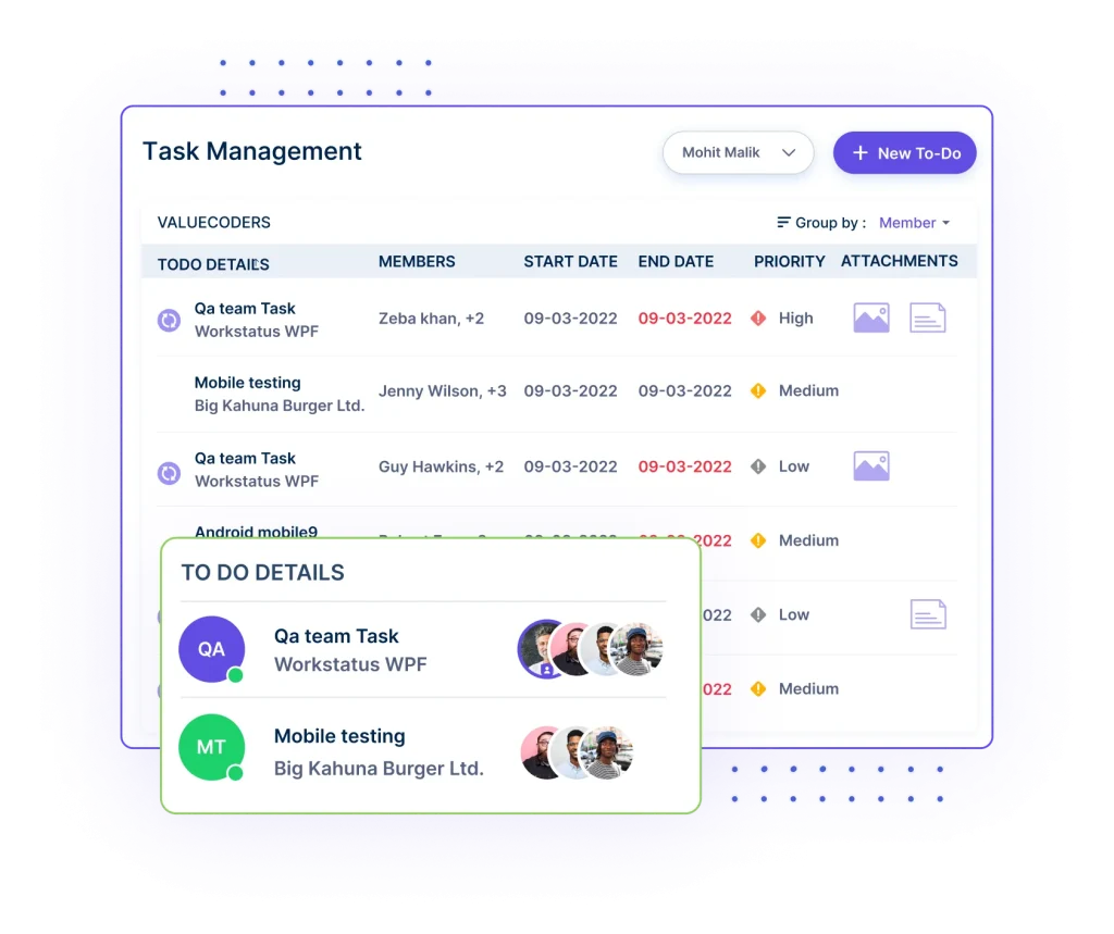 Task and Project Management
