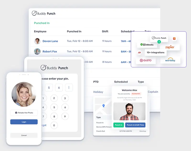 BuddyPunch - workstatus