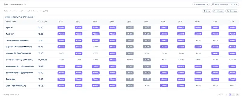 Simplified Payroll and Invoicing