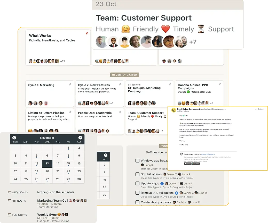 Basecamp Dashboard