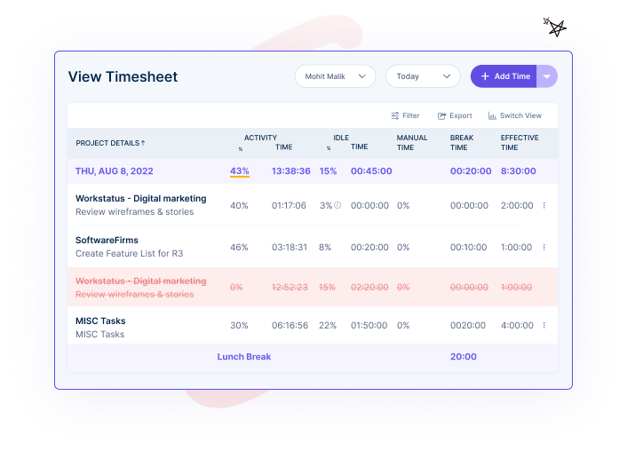 Automated Timesheets