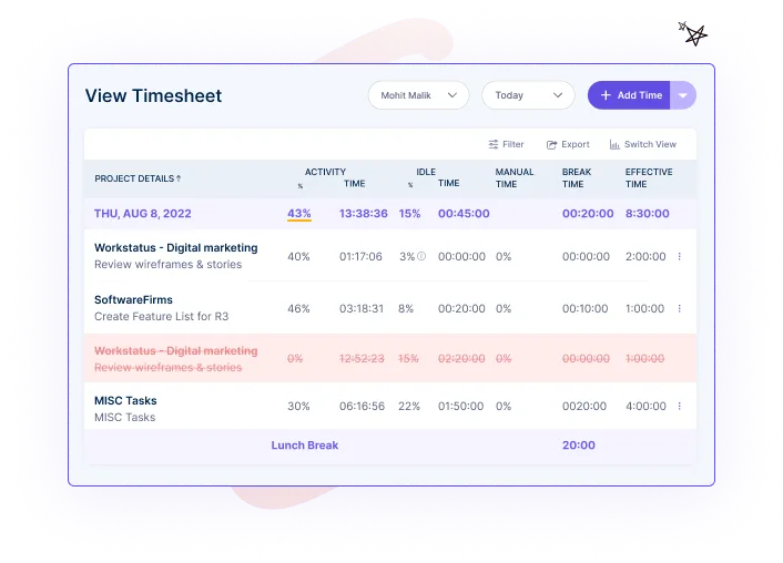 Automated Timesheets