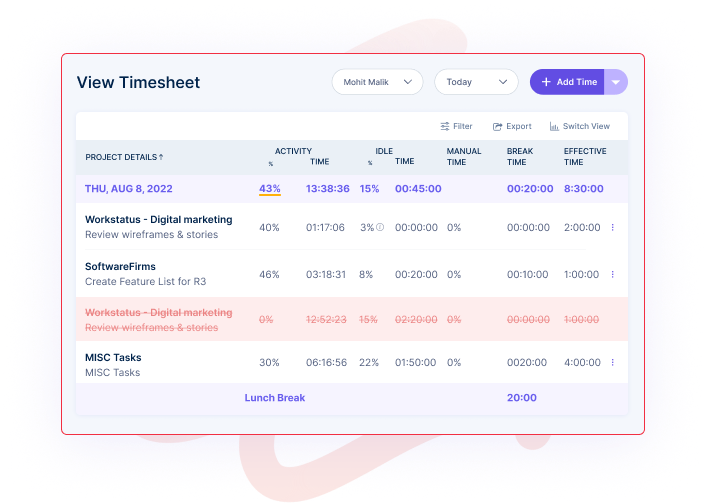 Manage Timesheets From Anywhere