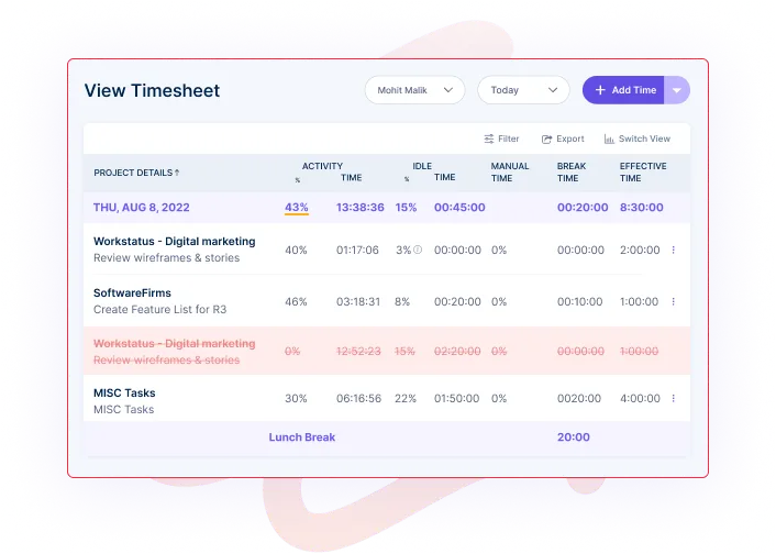 Manage Timesheets From Anywhere