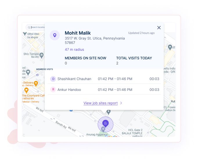 Real-Time Monitoring With Geofence Time Tracking