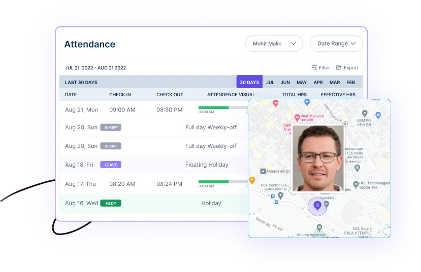 Selfie Validation in Workstatus