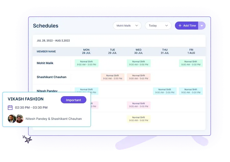 Flexible Shift Planning