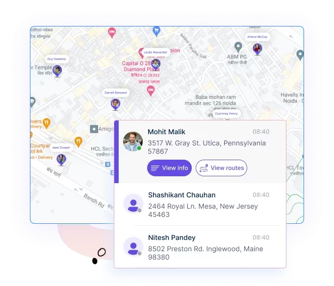 GPS Tracking Feature in Workstatus