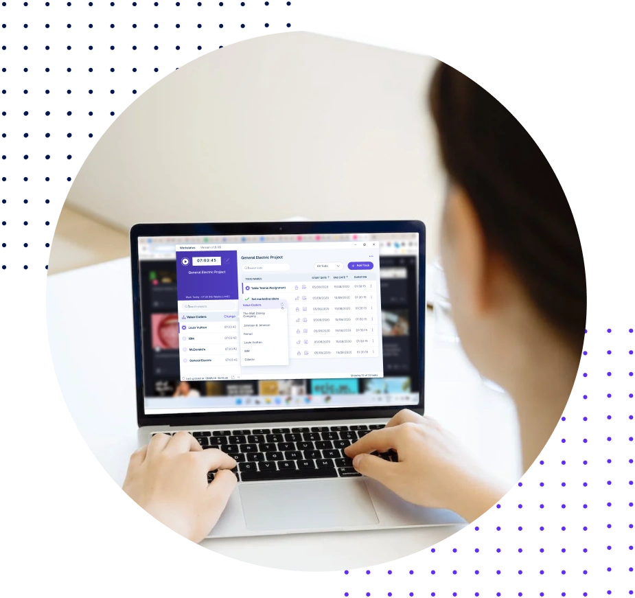 Time Tracking with Chrome Extension