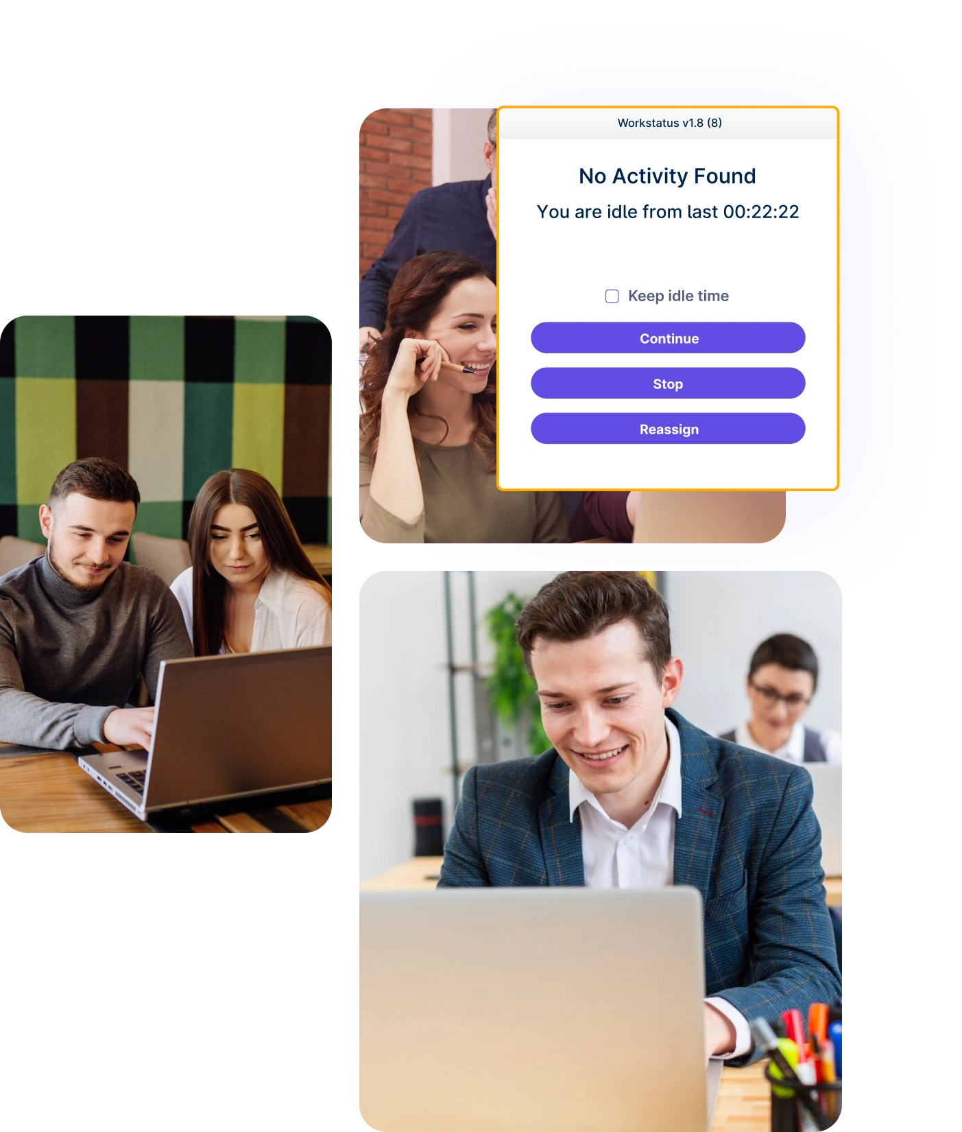 Real-time tracking software- Workstatus