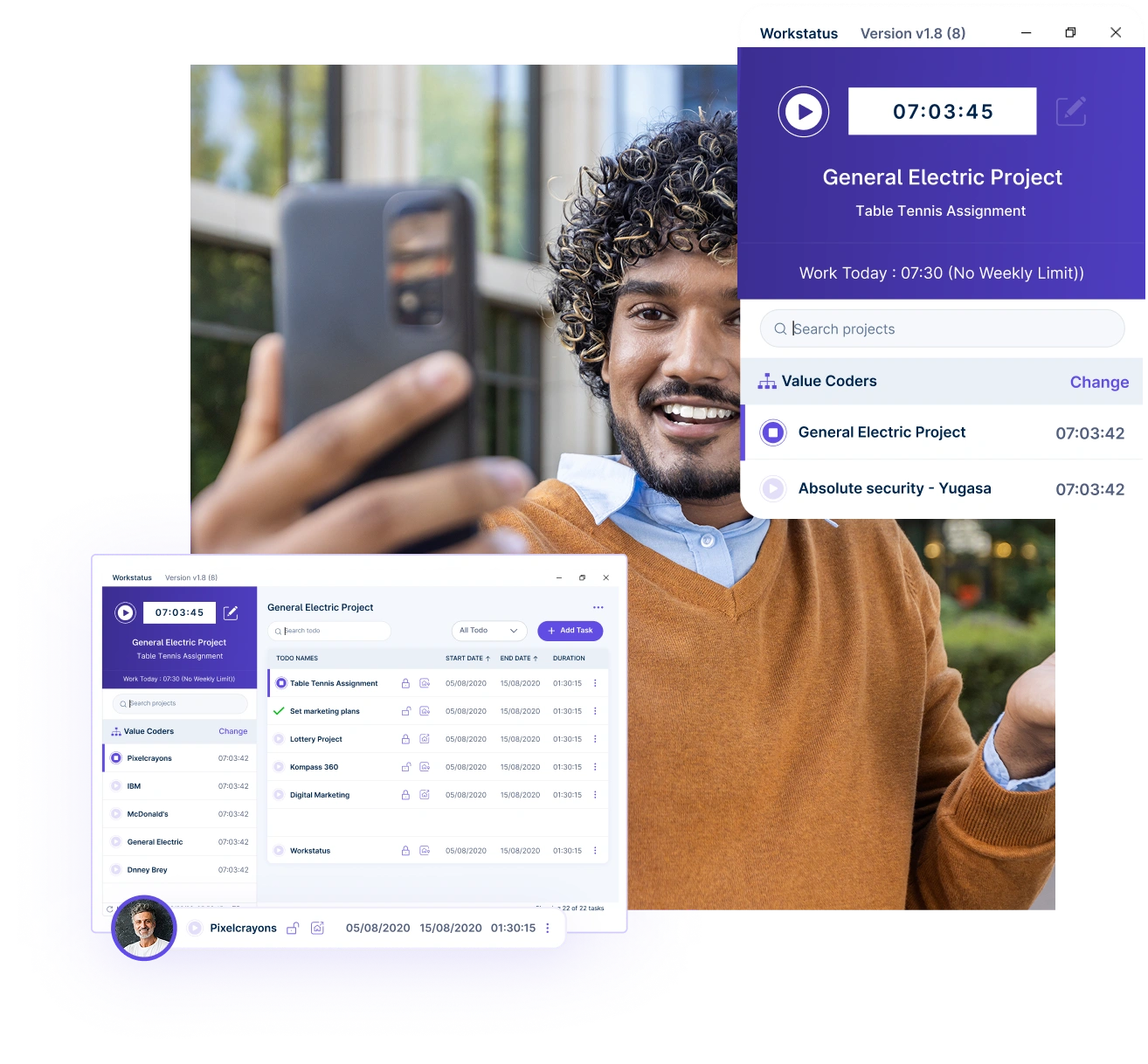 Time Logs Management Software- Workstatus