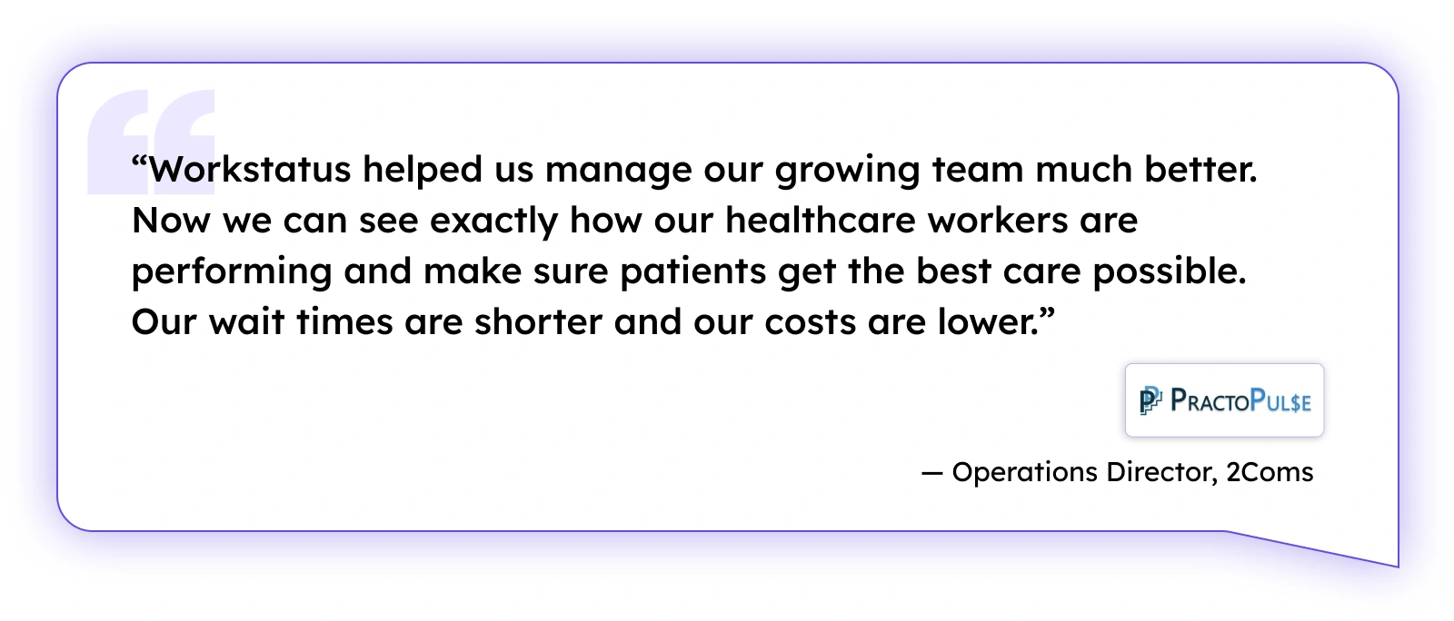 Practo Pulse: Client Testimonial