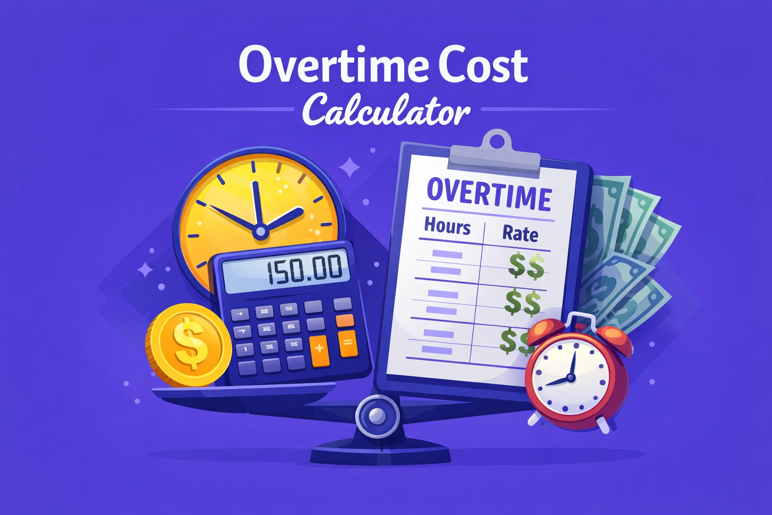Overtime Cost Calculator: Know What Every Extra Hour Costs