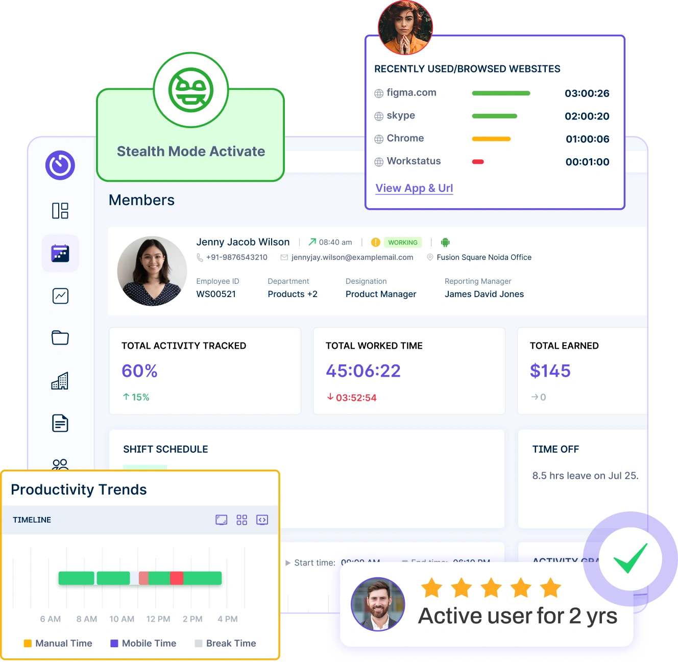 Manage Productivity with Workstatus