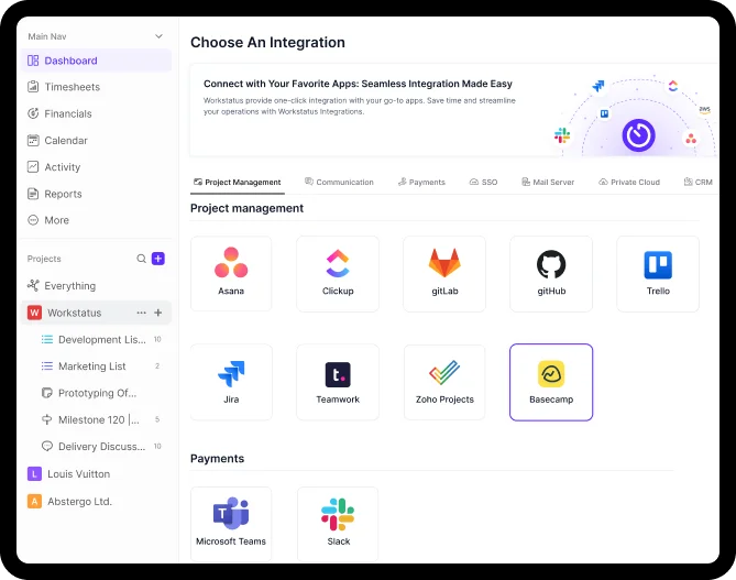 Add Basecamp Integration
