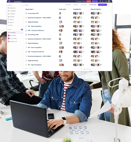 Team scheduling- Workstatus