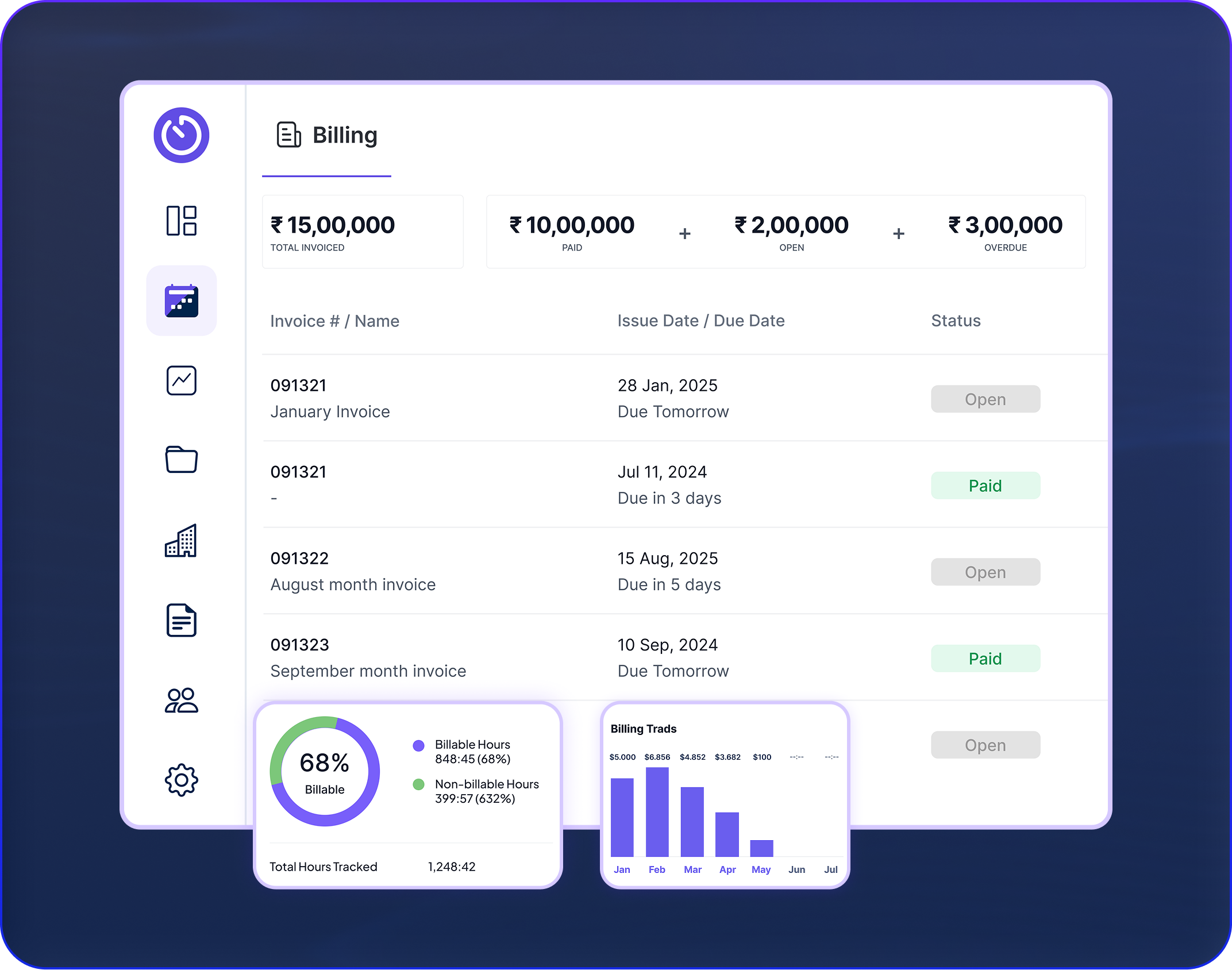 Billing software