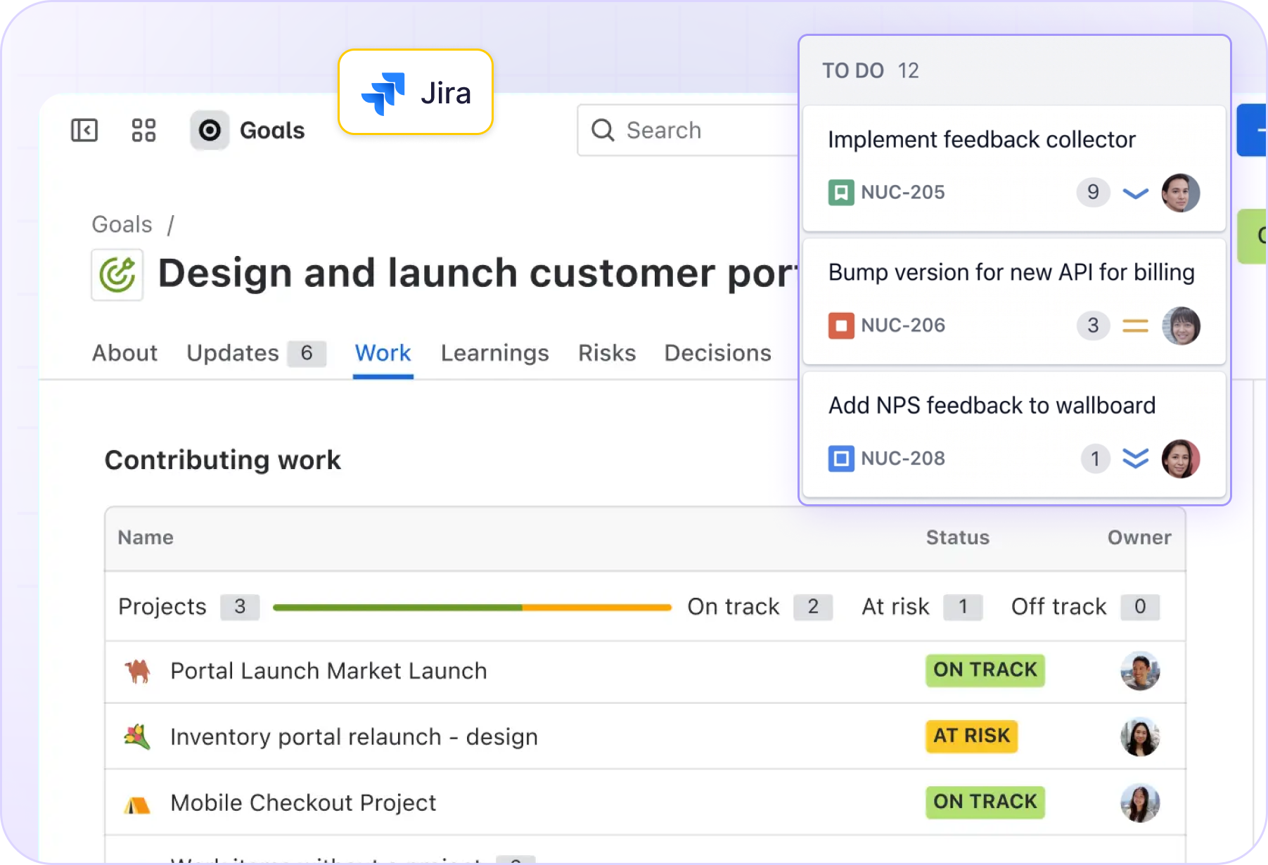 Jira dashboard